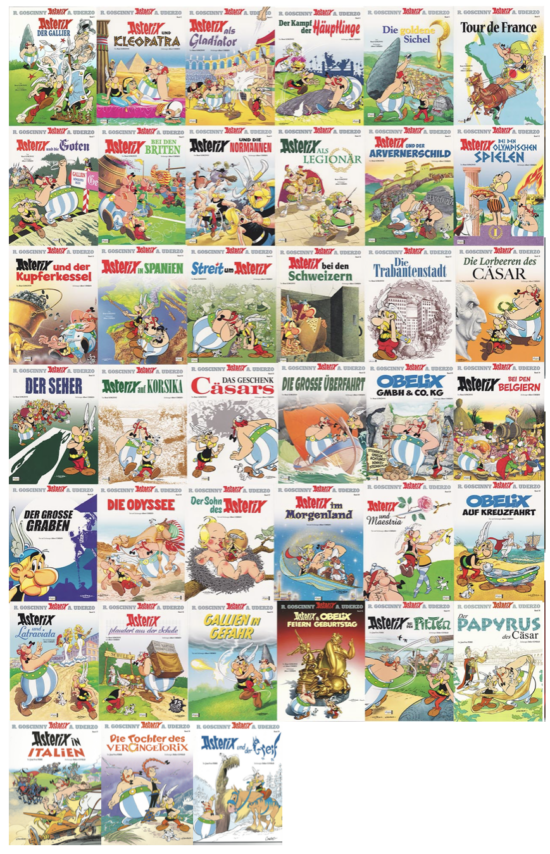 Asterix Sammlung 1-39