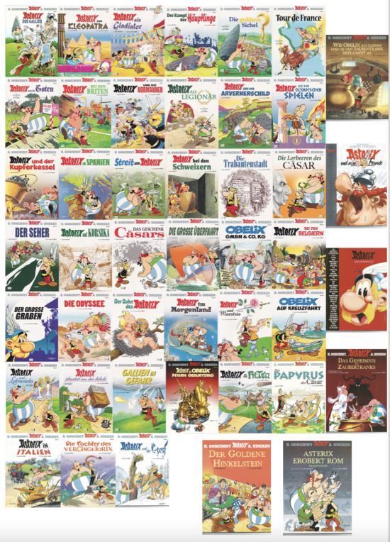 Asterix Sammlung 1-39 + 6 SE