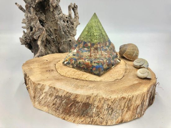 Glückslicht-Pyramide Baum des Lebens - Akzeptanz